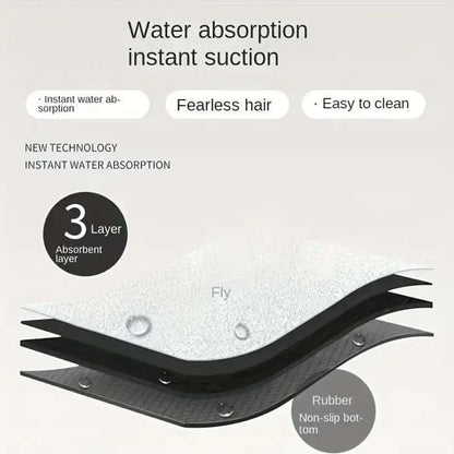 Luxury non-slip diatom mud mat 50*80cm