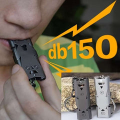 Outdoor survival whistle
