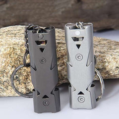 Outdoor survival whistle