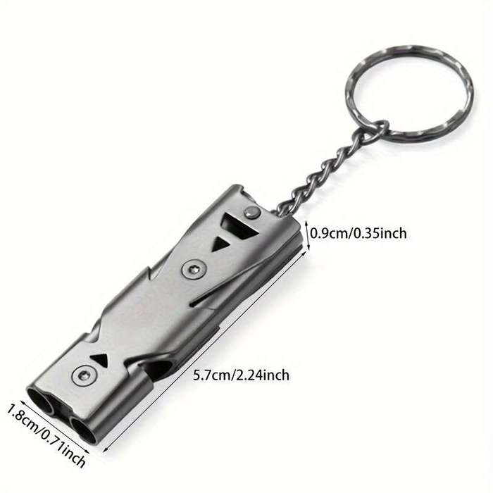 Outdoor survival whistle