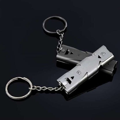 Outdoor survival whistle