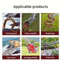 Locking stainless steel snake pliers