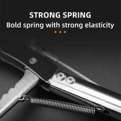 Locking stainless steel snake pliers