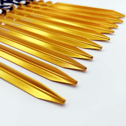 10PCS aluminum tent pegs