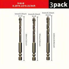 Diamond Drill Bit Set - Pure Metal