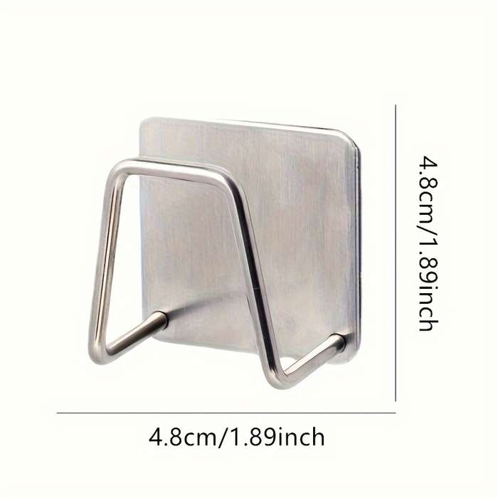 2-piece kitchen stainless steel sponge holder