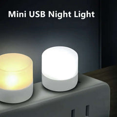 10-Pack Mini USB LED Night Lights