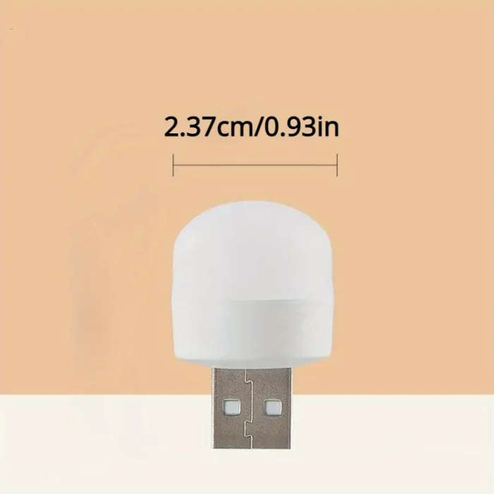 10-Pack Mini USB LED Night Lights