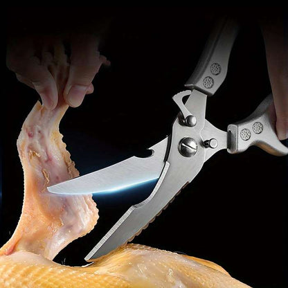 stainless steel kitchen scissors