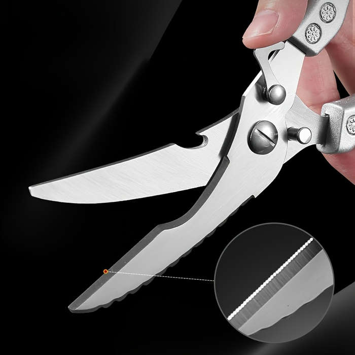 stainless steel kitchen scissors