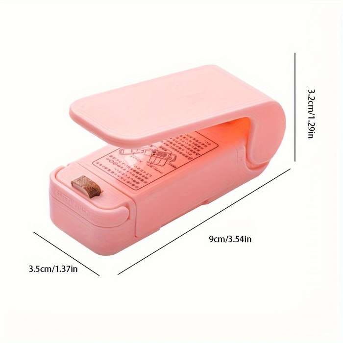 Compact portable snack sealing machine