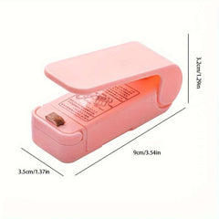 Compact portable snack sealing machine