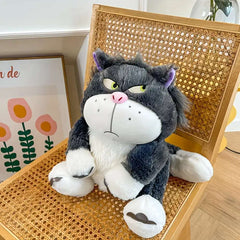 Genuine Disney Cinderella Lucifer Cute Evil Cat Plush Toy Funny Pillow
