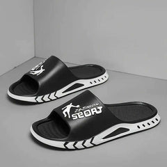 Men's Fashion Slippers Black 40-41