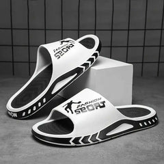 Men's Fashion Slippers Black 40-41