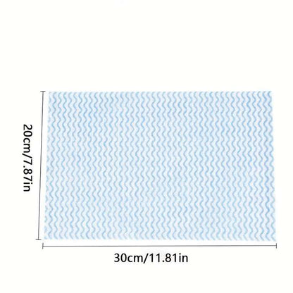 50 pieces/roll thick dishwashing cleaning wipes