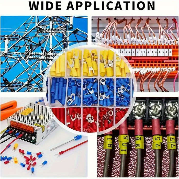 102PCS Electrical Crimp Connector Kit
