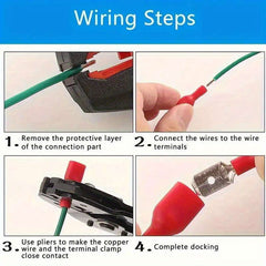 102PCS Electrical Crimp Connector Kit