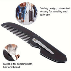 1 portable folding knife comb