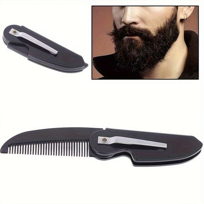 1 portable folding knife comb