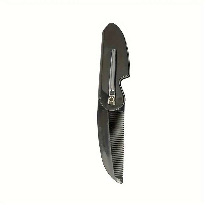 1 portable folding knife comb
