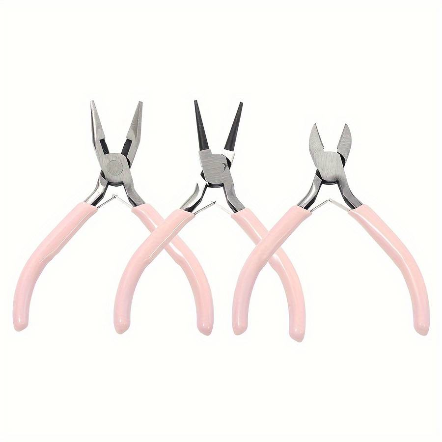 Stainless Steel Jewelry Making Pliers Set -