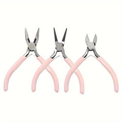 Stainless Steel Jewelry Making Pliers Set -