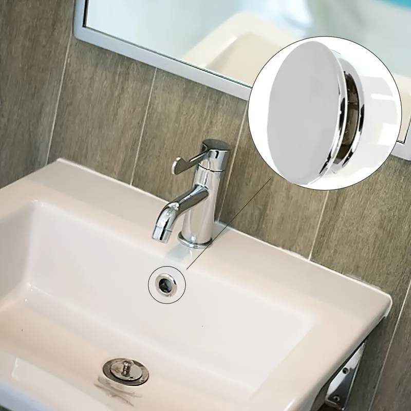 2-piece double ring sink overflow cover