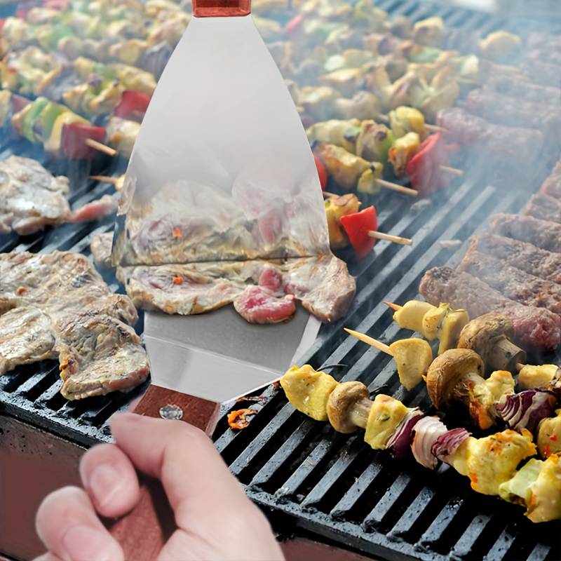 1-piece heat-resistant stainless steel spatula set