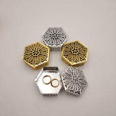 1 modern hexagonal jewelry box