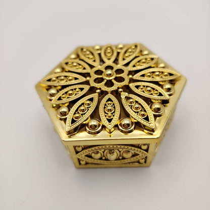 1 modern hexagonal jewelry box