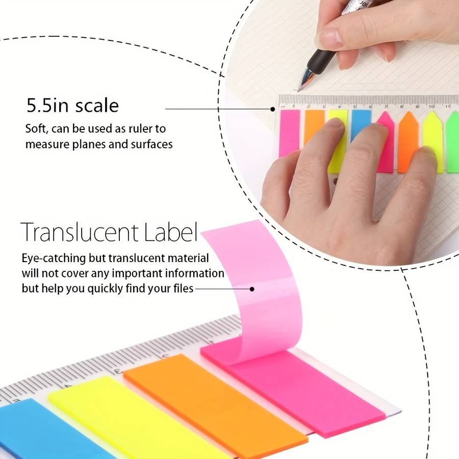 200 pages of sticky notes small sticker film text strips sticky marking text strips sticky notes writable flag x label embroidery label bookmark