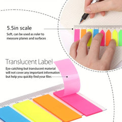 200 pages of sticky notes small sticker film text strips sticky marking text strips sticky notes writable flag x label embroidery label bookmark