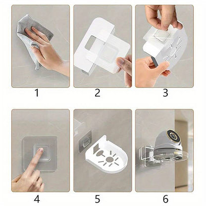 Wall mounted floating shelves for living room storage