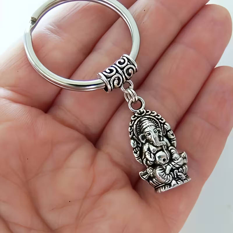 1 Men's Ganesha Keychain