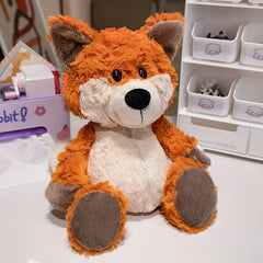 Cute red fox plush toy