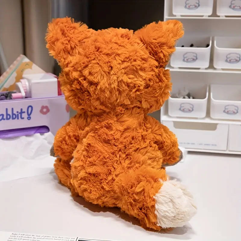 Cute red fox plush toy