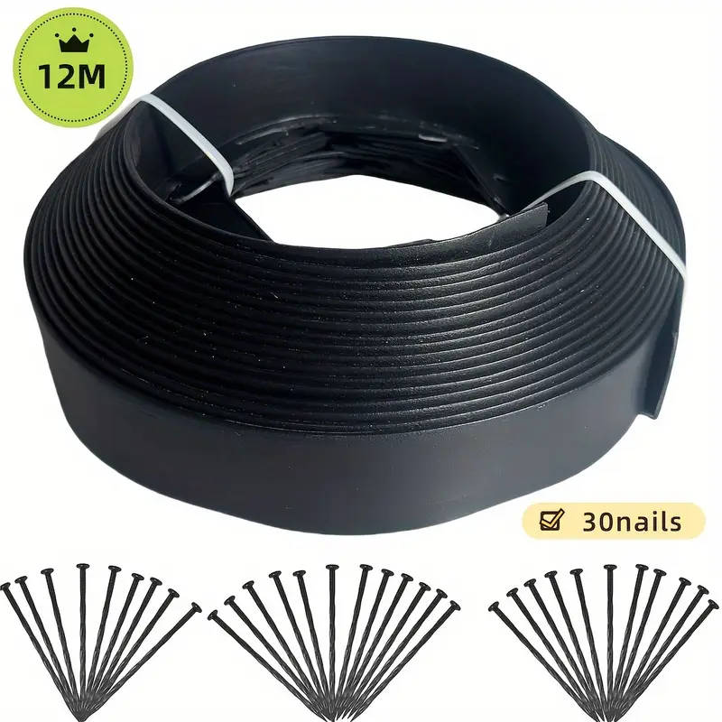 1 set of PE garden edging kit 12M