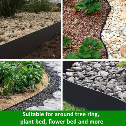 1 set of PE garden edging kit 12M