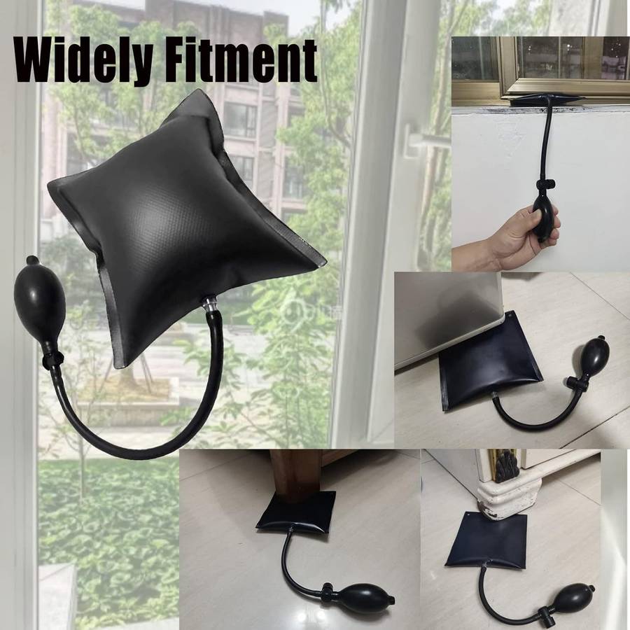 Adjustable inflatable spacer bag