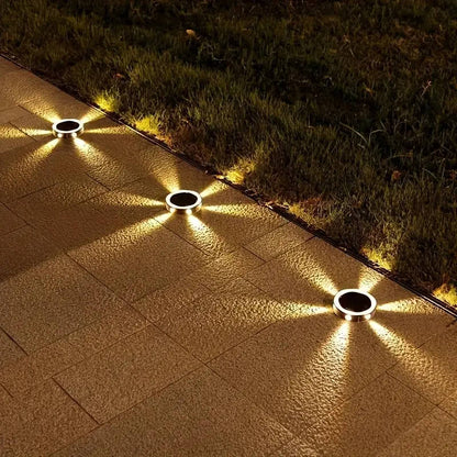 1 x LED Solar Floor and Wall Light