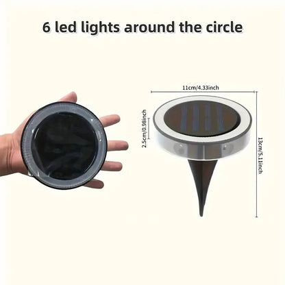 1 x LED Solar Floor and Wall Light