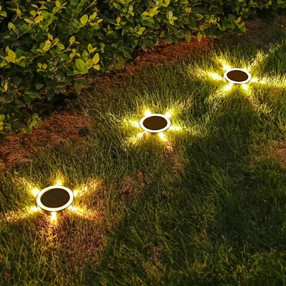 1 x LED Solar Floor and Wall Light