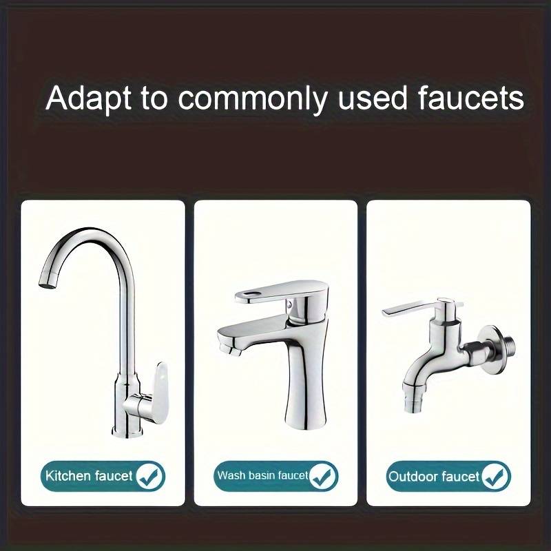 1 set of upgraded 360-degree rotating universal kitchen faucet heads