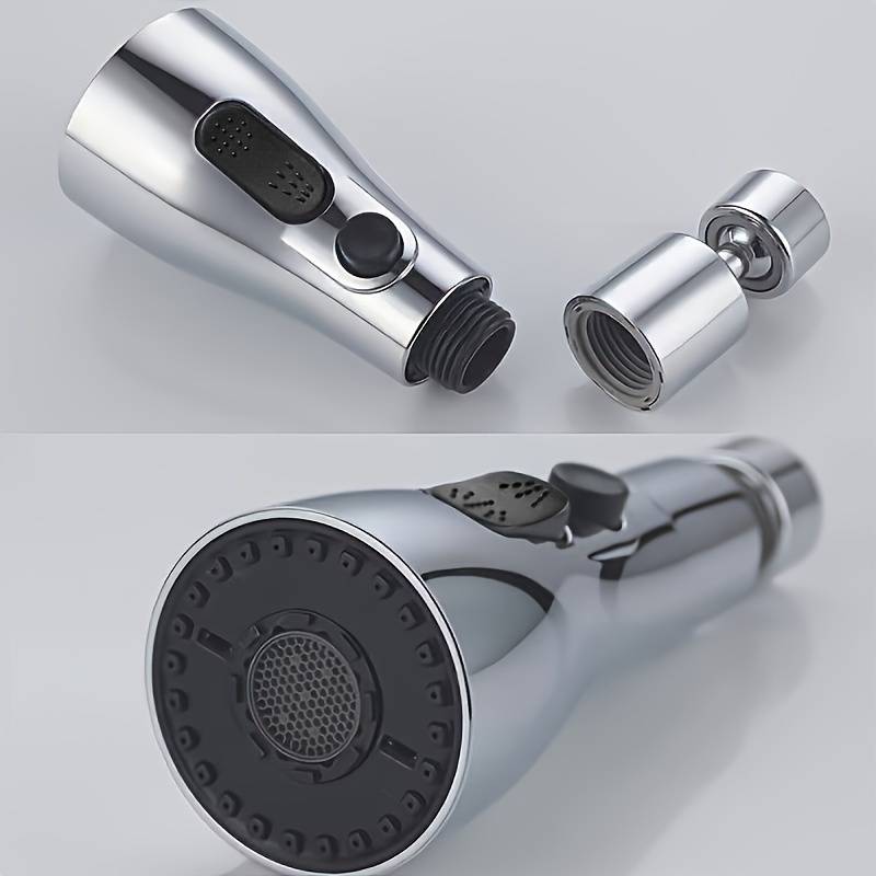 1 set of upgraded 360-degree rotating universal kitchen faucet heads