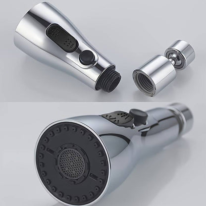 1 set of upgraded 360-degree rotating universal kitchen faucet heads