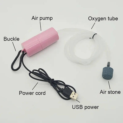 Portable USB Aquarium Air Pump
