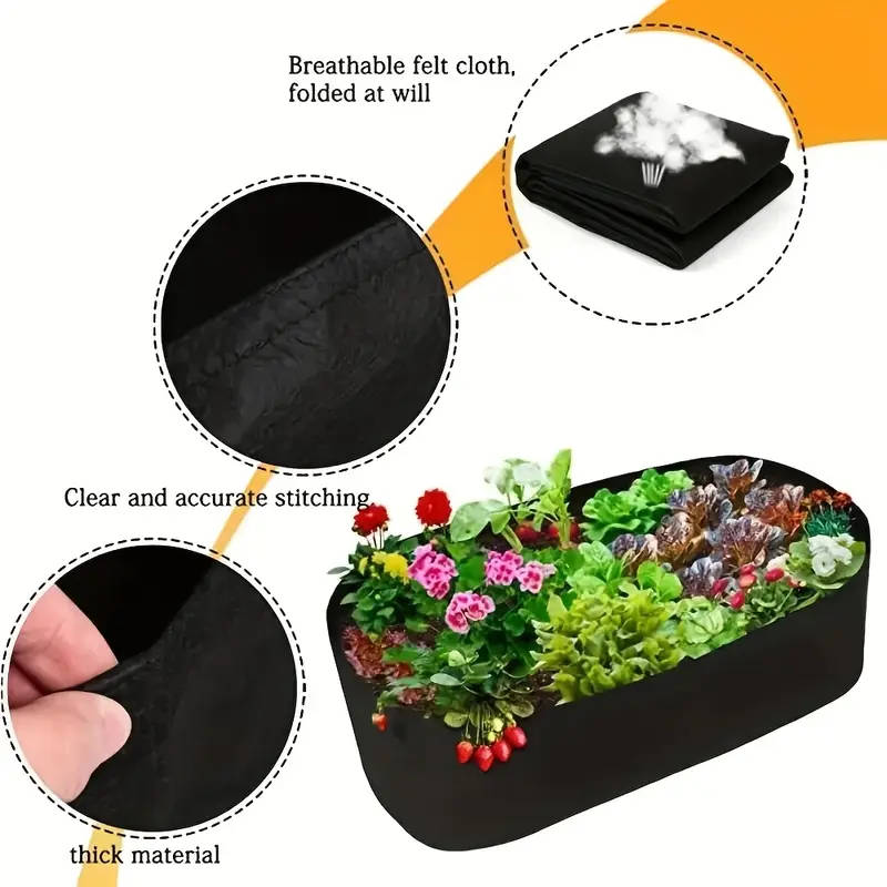 Multi-Size Garden Grow Bags with Handles