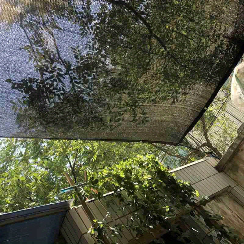 UV-resistant black high-density polyethylene sunshade net 2×3m