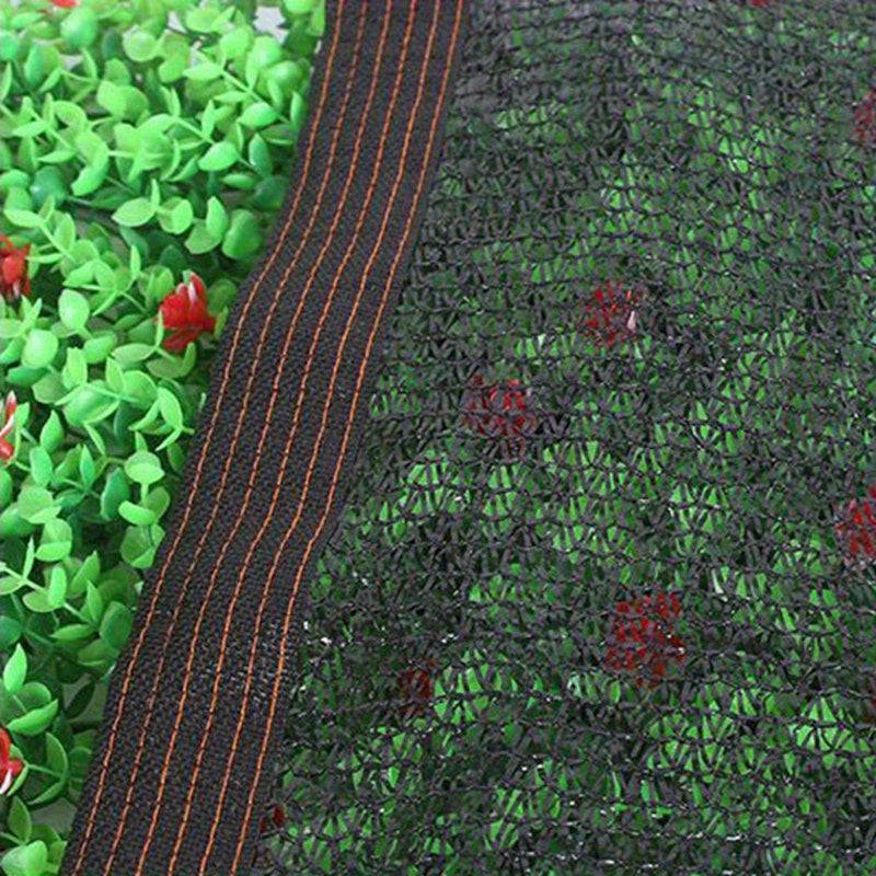 UV-resistant black high-density polyethylene sunshade net 2×3m